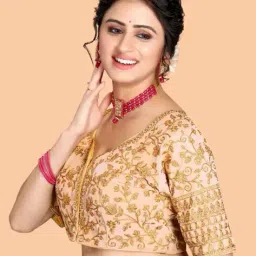 nyrika Women Embroidered Front Open Blouse image 1