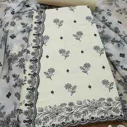 soch  Women Embroidery Unstitched Dress Material-picture-49