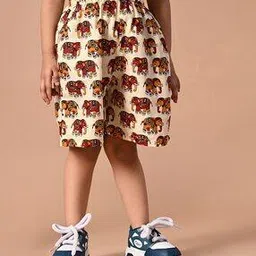 momaa Boys Graphic Regular Fit Shorts-picture-32