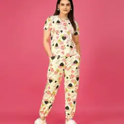 dadx Women Novelty T-Shirt & Pyjamas Set-picture-10