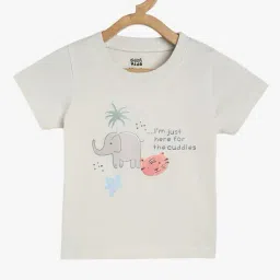 mini klub Typographic Print Crew-Neck T-Shirt image 1