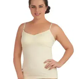 soie Cotton Spandex Detachable Straps Camisole-picture-29