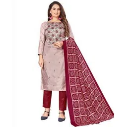 kritva fashion Women Embroidered Unstitched Dress Material-picture-23