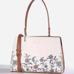 allen solly Women Paisley Print Shoulder Bag with Detachable Strap-picture-25