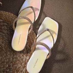 clog london Women Embellished Slip-On Sandals-picture-2