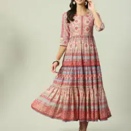 biba Printed Tiered Dress-picture-22