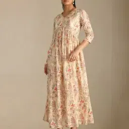 soch Women Floral Print Fit & Flare Dress-picture-12