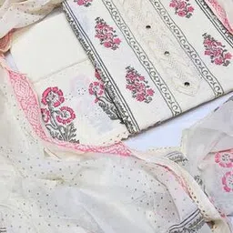 Women Embroidered 3-Piece Unstitched Dress Material-image-14