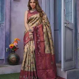 zikaraa Women Floral Print Saree-picture-32