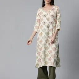 readiprint Women Floral Print Straight Kurta-picture-47