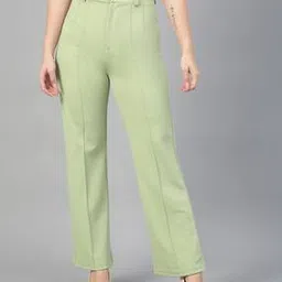 kotty High-Rise Straight Fit Trousers-picture-39