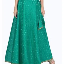 studio shringaar Sequin Embellished Flared Skirt-picture-13