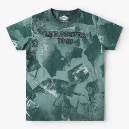 lee cooper Printed Crew-Neck T-Shirt-picture-13