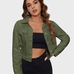 buynewtrend Dyed-Washed Button-Front Jacket-picture-52
