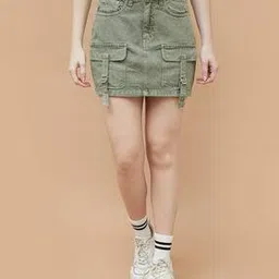 ginger by lifestyle Women Straight Skirt-picture-25