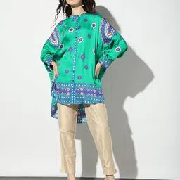 svrnaa by azorte Printed Placement Tunic-picture-0
