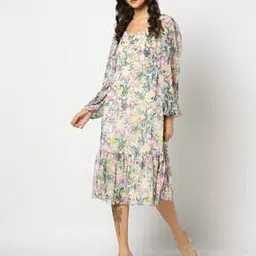 miss players Women Floral Print Sheath Dress-picture-16
