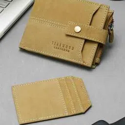 teakwood leathers Bi-Fold Wallet with Card Holder-picture-24