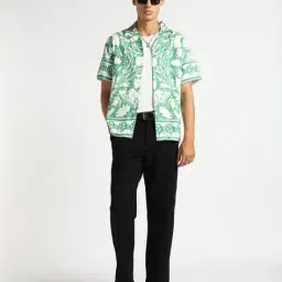 altheory by azorte Floral Print Relaxed Fit Shirt image 1