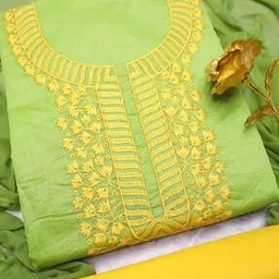 svaraa Women Embroidered Unstitched Dress Material with Dupatta-picture-51