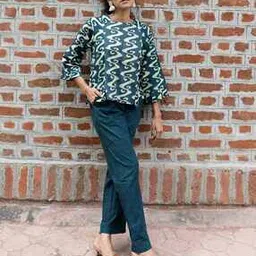 indika Women Meandering Streams Print Co-Ord Set-picture-15