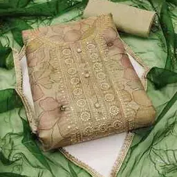 kimisha Women Embroidered 3-Piece Unstitched Dress Material-picture-12