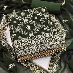 svaraa Women Self-design Unstitched Dress Material-picture-13