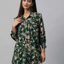 nayam by lakshita Women Floral Print Relaxed Fit Shirt-picture-31