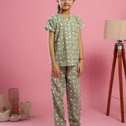 say Girls Floral Nightwear Set image 1