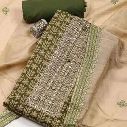 mbz.in by meena bazaar Women Cotton Unstitched Dress Material-picture-41