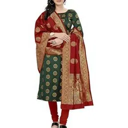 svaraa Women Embroidery Unstitched Dress Material-picture-10