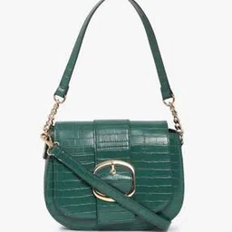 accessorize london Reptilian Sling Bag with Adjustable Strap-picture-36