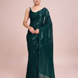 yankita Women Embellished Saree with Sequins Detail-picture-52