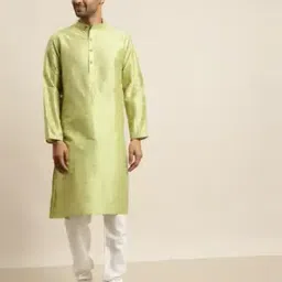 sojanya Embellished Mandarin Collar Long Kurta-picture-31