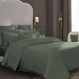 mytrident 300 TC Double King-Size Cotton Bedsheet with Pillow Covers-picture-10