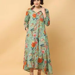 black & blah blah Floral A-line Dress-picture-23