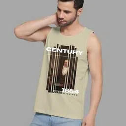 juxar Men Graphic Print Round-Neck Vest-picture-53
