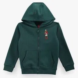 u.s. polo assn. Boys Regular Fit Zip-Front Hoodie with Split- Kangroo Pockets-picture-46