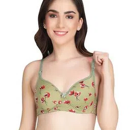 cumsin Floral Print Lightly-Padded Bra-picture-53