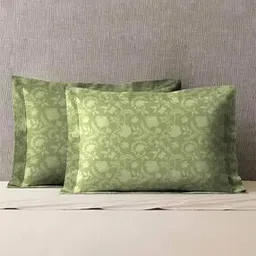 mytrident Set of 2 Floral Print Cotton Pillow Covers 27'' x 19''-picture-32