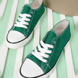 mozafia Women Round-Toe Lace-Up Shoes image 1