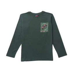 gini & jony Printed Regular Fit Crew-Neck T-Shirt image 1