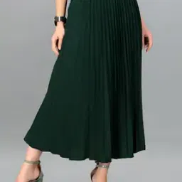 zwerlon x ag Women A-Line Skirt with Elasticated Waistband-picture-44