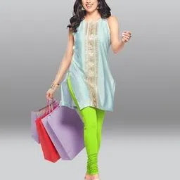 lyra Full-Length Cotton Stretchable Leggings-picture-34