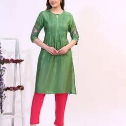 Women Embroidered Straight Kurta-picture-11