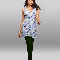 lyra Ankle-Length Leggings with Elasticated Waist-picture-20