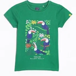 allen solly Graphic Print Round-Neck T-Shirt-picture-44