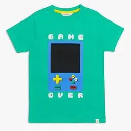 h by hamleys Graphic Print Crew-Neck T-Shirt-picture-51