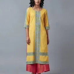 aurelia Geometric Print Straight Kurta-picture-29