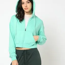 yousta Women Regular Fit Hoodie with Kangaroo Pocket-picture-14